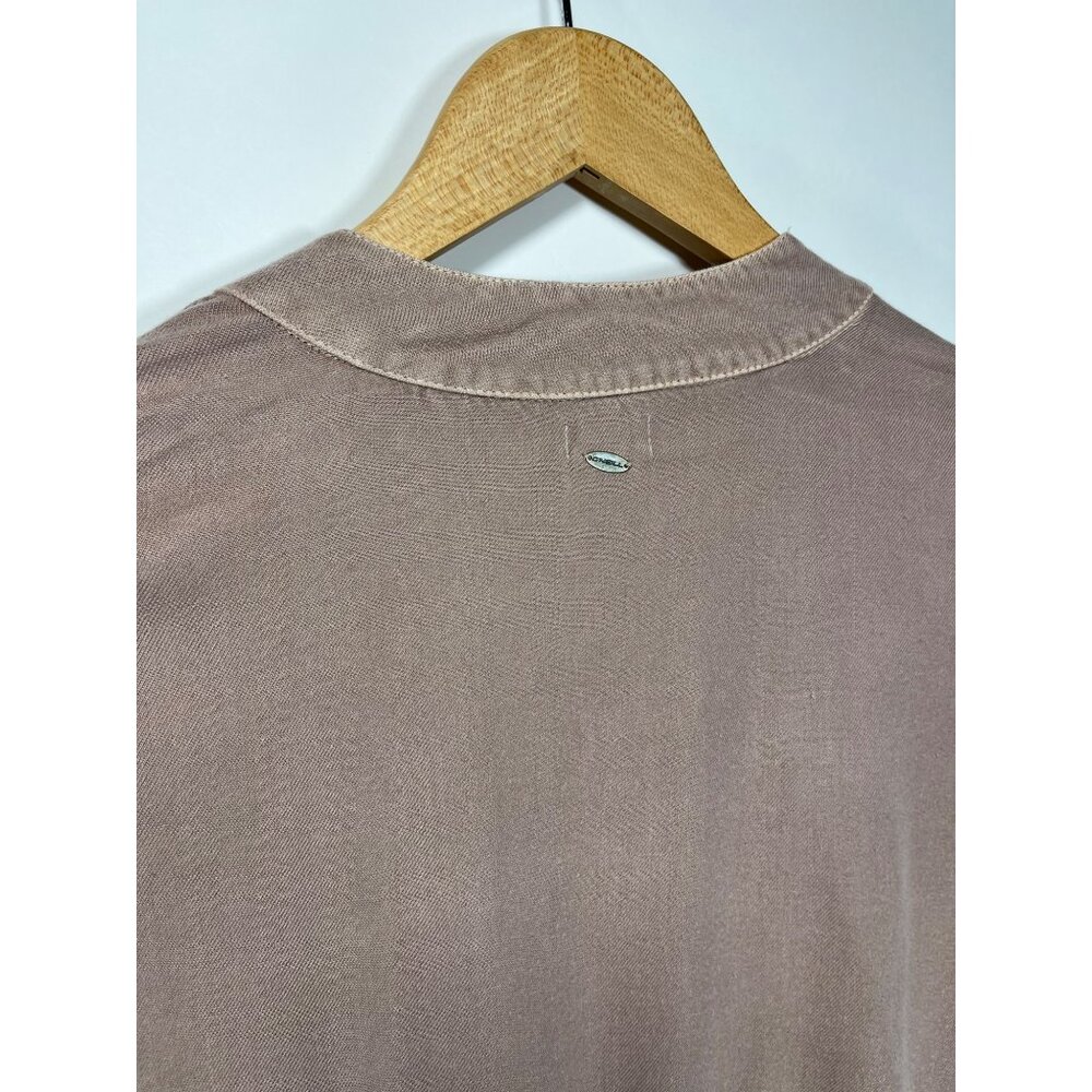 O’neill Jacket Beige Crew Neck Jacket Button Snap… - image 5